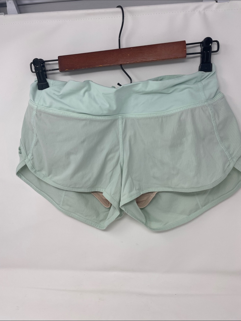 LuLulemon Light Mint Athletic Running Shorts Size Small Excellent Condition